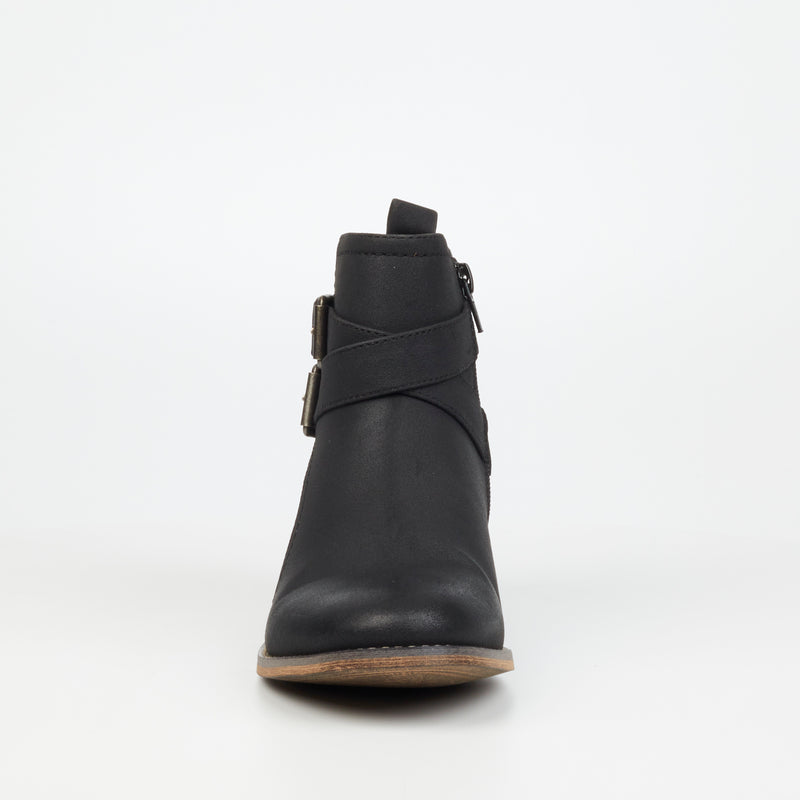 Miss Black Abir 3 Ankle Boot - Black footwear Miss Black   