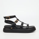 Rock & Co Absolut 1 Flatform - Black footwear Rocknco