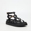 Rock & Co Absolut 1 Flatform - Black footwear Rocknco