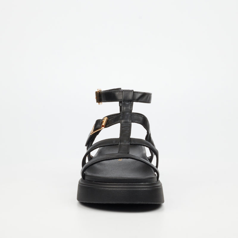 Rock & Co Absolut 1 Flatform - Black footwear Rocknco