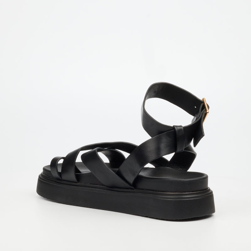 Rock & Co Absolut 2 Sandal - Black footwear Rocknco