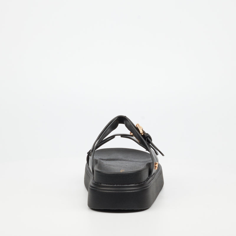 Rock & Co Absolut 3 Sandal - Black footwear Rocknco