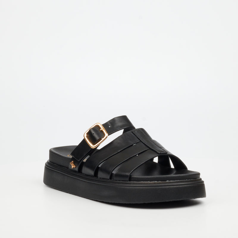 Rock & Co Absolut 4 Sandal - Black footwear Rocknco