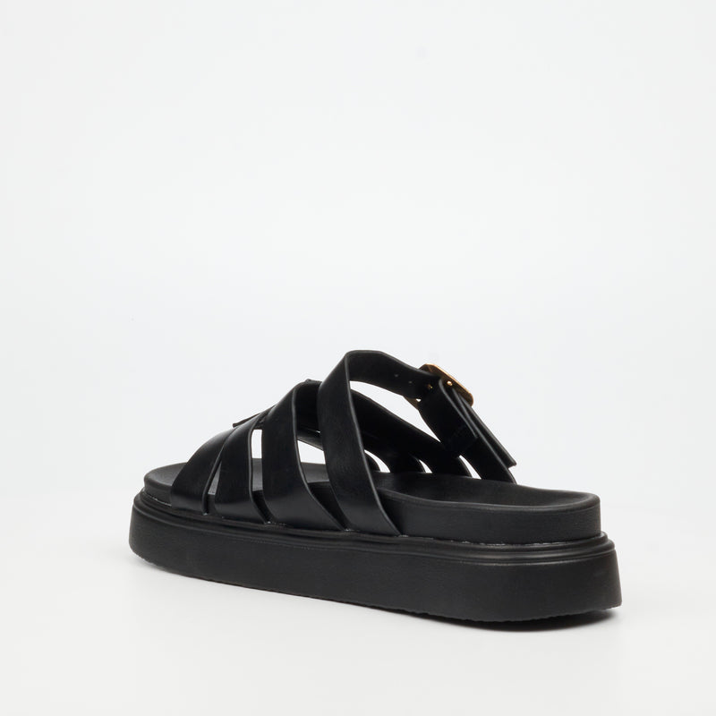 Rock & Co Absolut 4 Sandal - Black footwear Rocknco