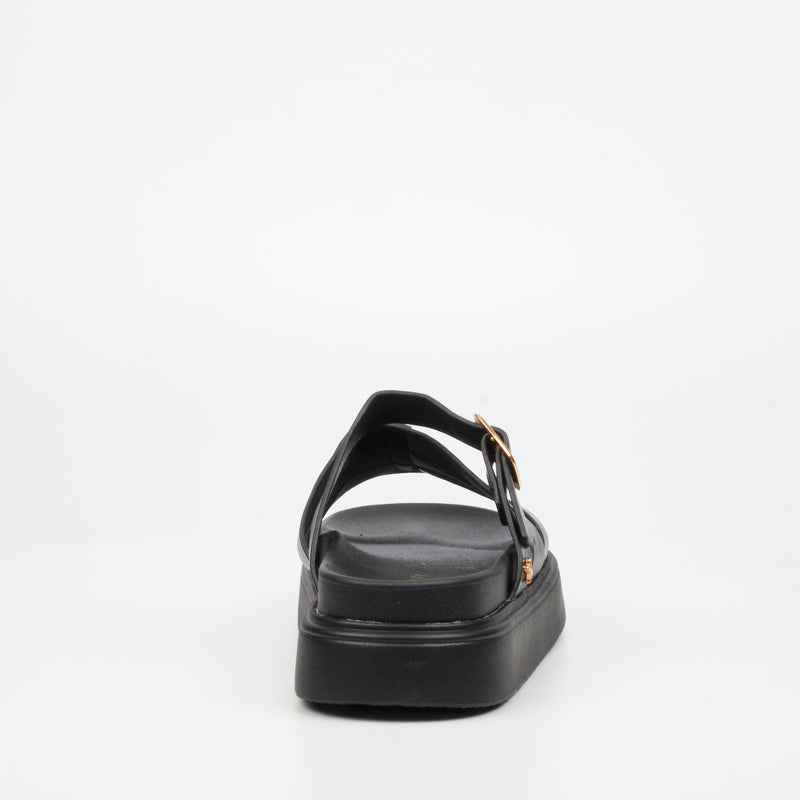 Rock & Co Absolut 4 Sandal - Black footwear Rocknco