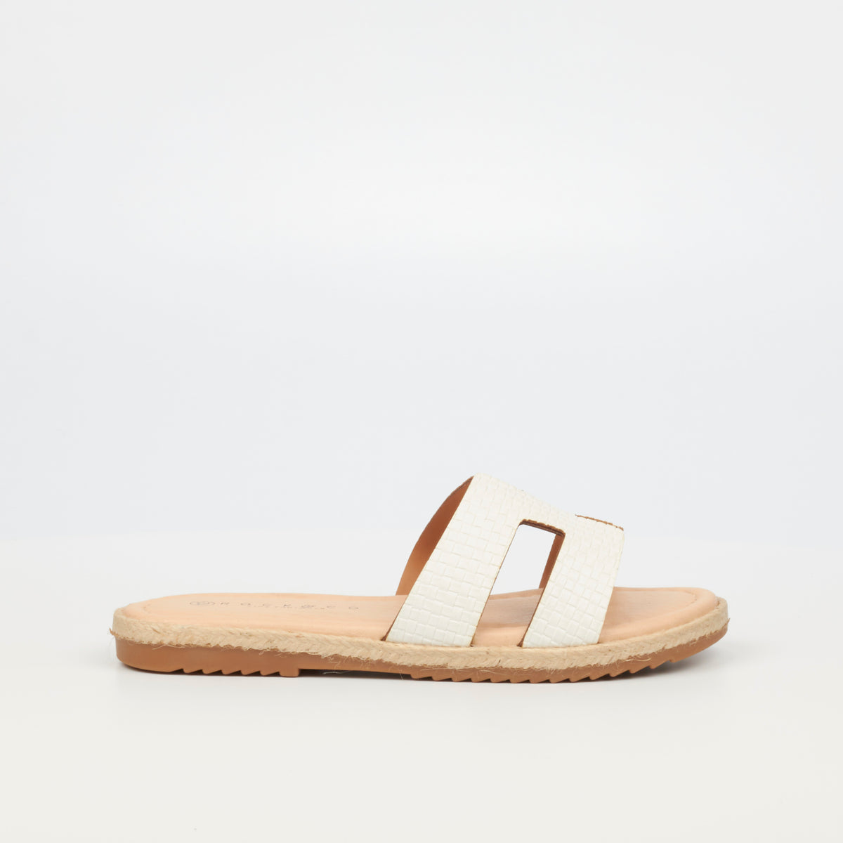 Flutterby Adella 1 Sandal - White