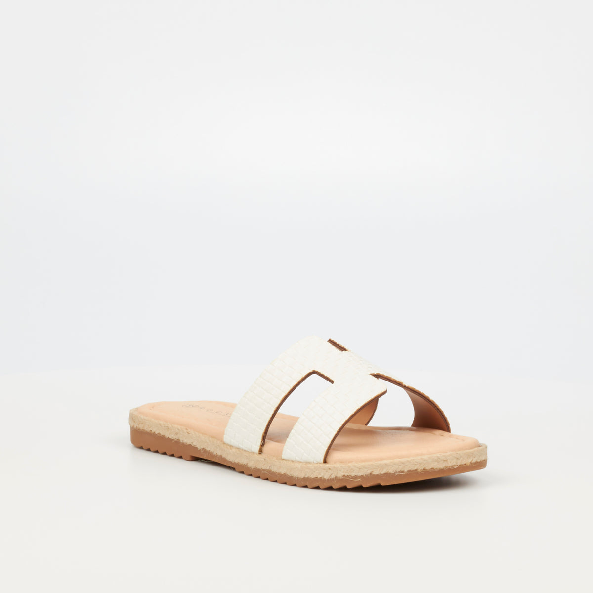 Flutterby Adella 1 Sandal - White