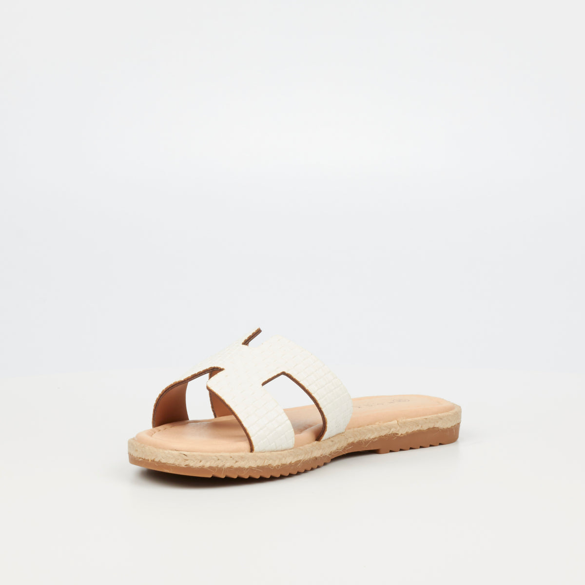 Flutterby Adella 1 Sandal - White