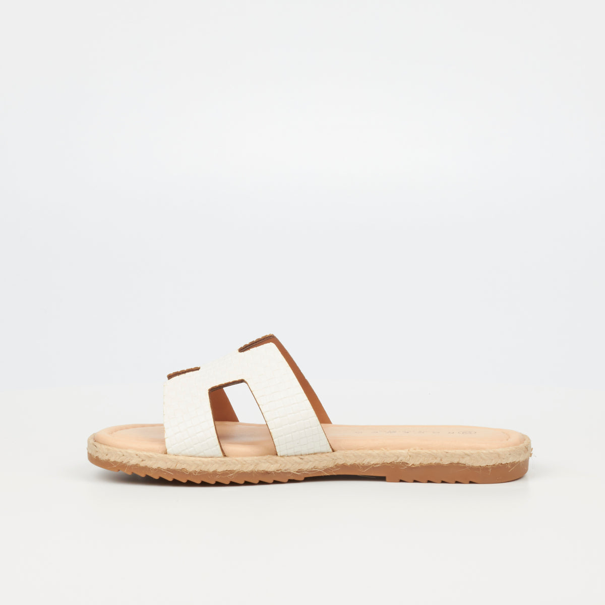 Flutterby Adella 1 Sandal - White