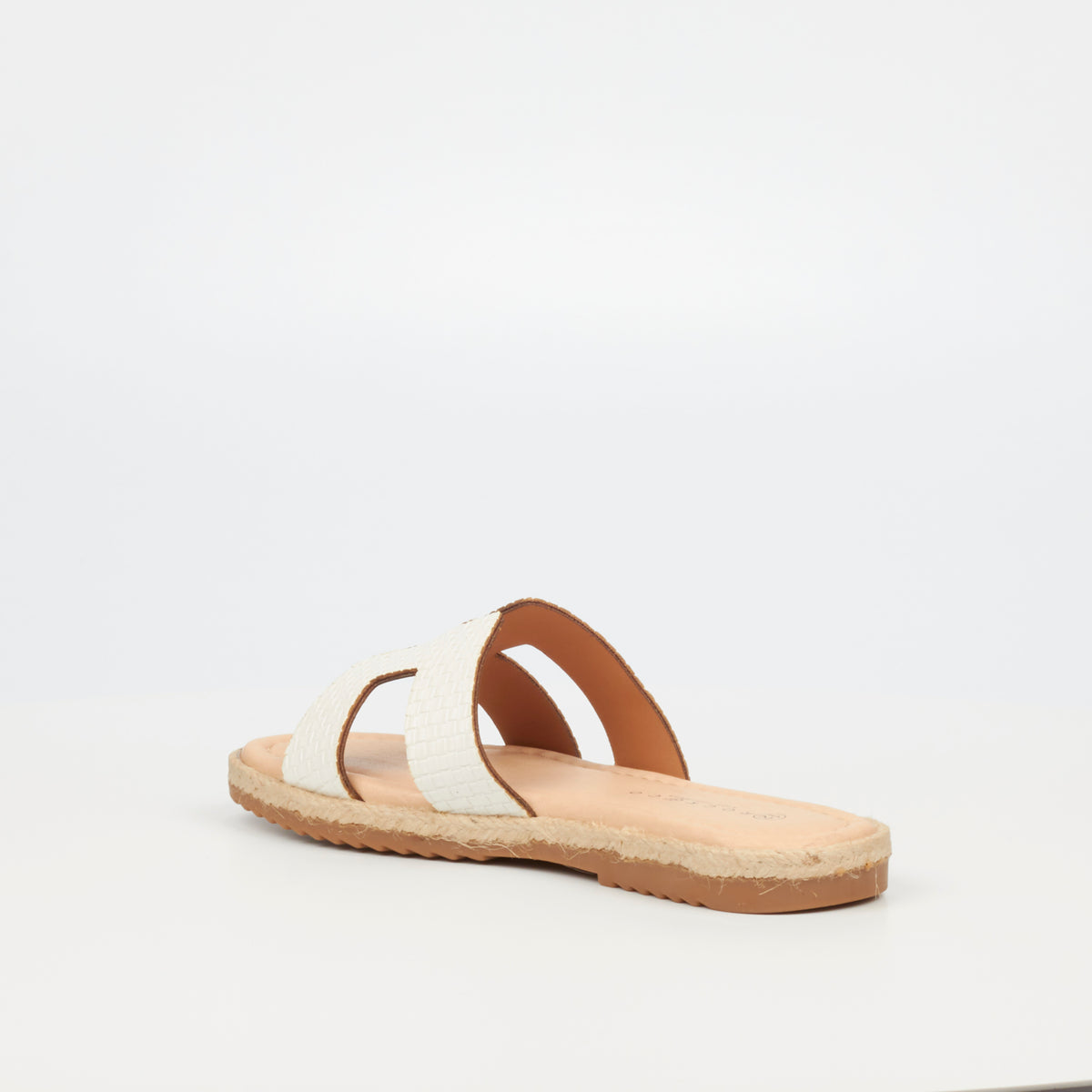 Flutterby Adella 1 Sandal - White