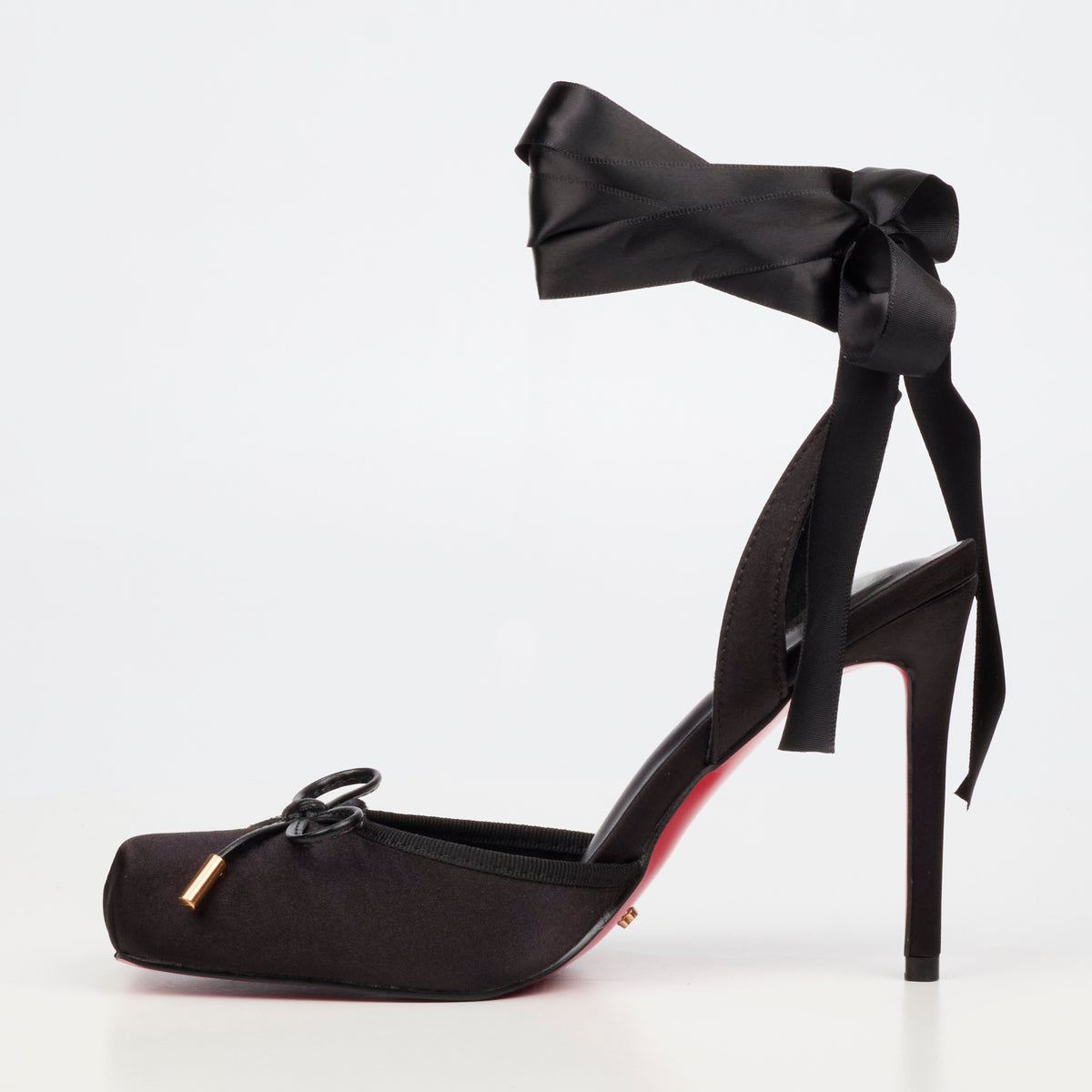 Miss Black Adina 1 Court - Black footwear Miss Black