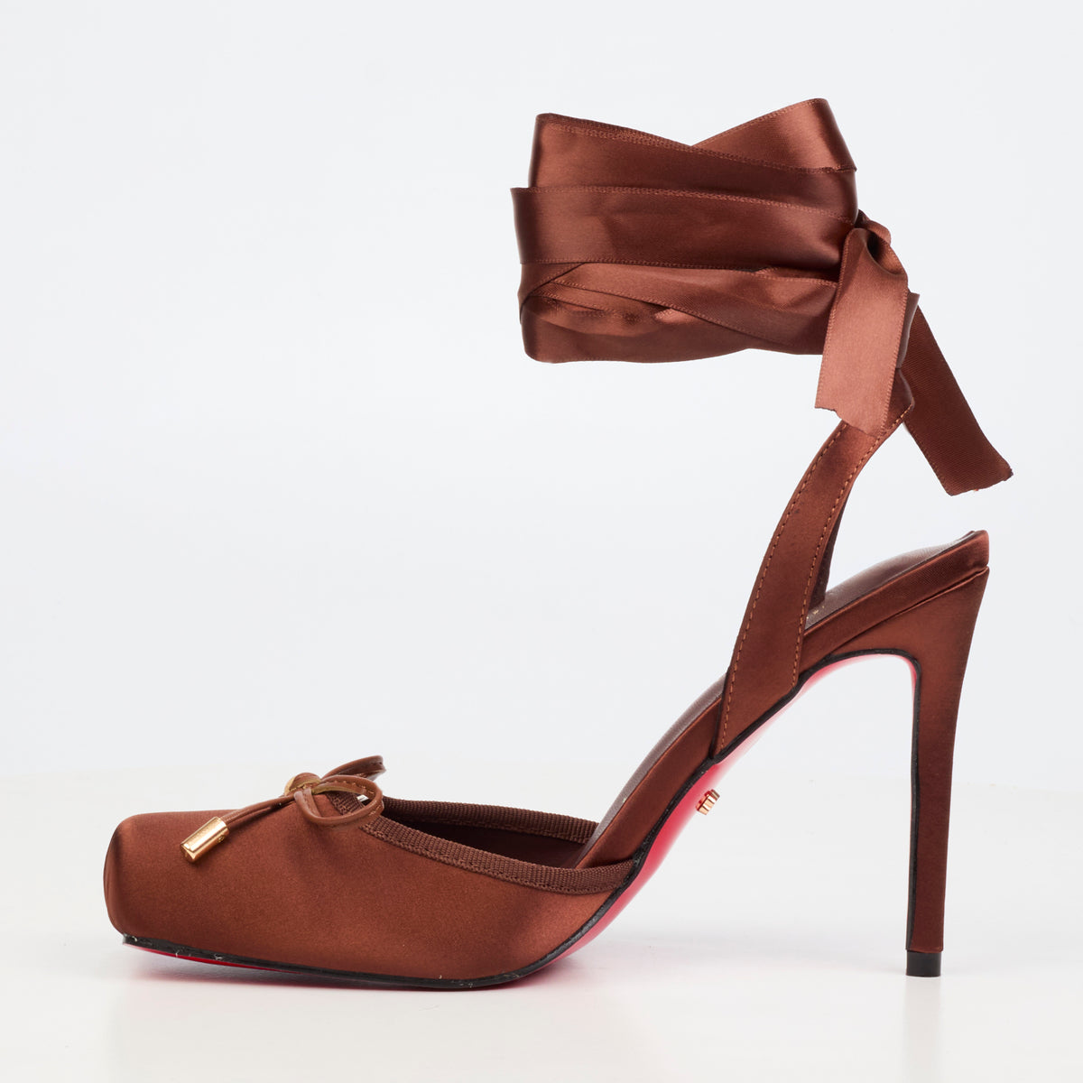 Miss Black Adina 1 Court - Bronze footwear Miss Black