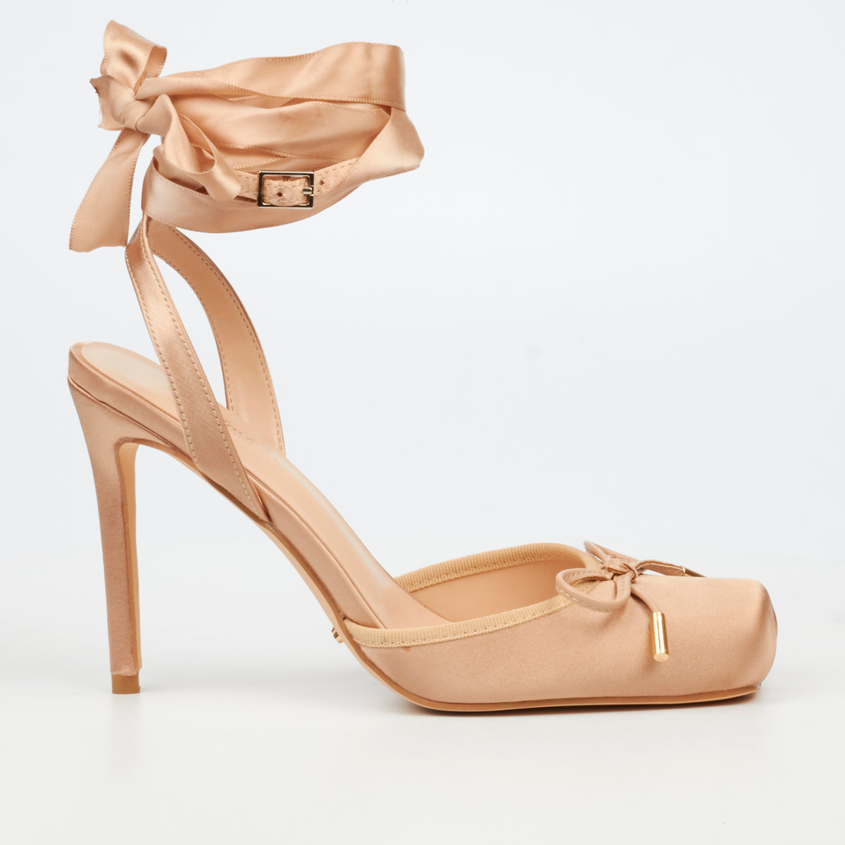 Miss Black Adina 1 Court - Nude footwear Miss Black