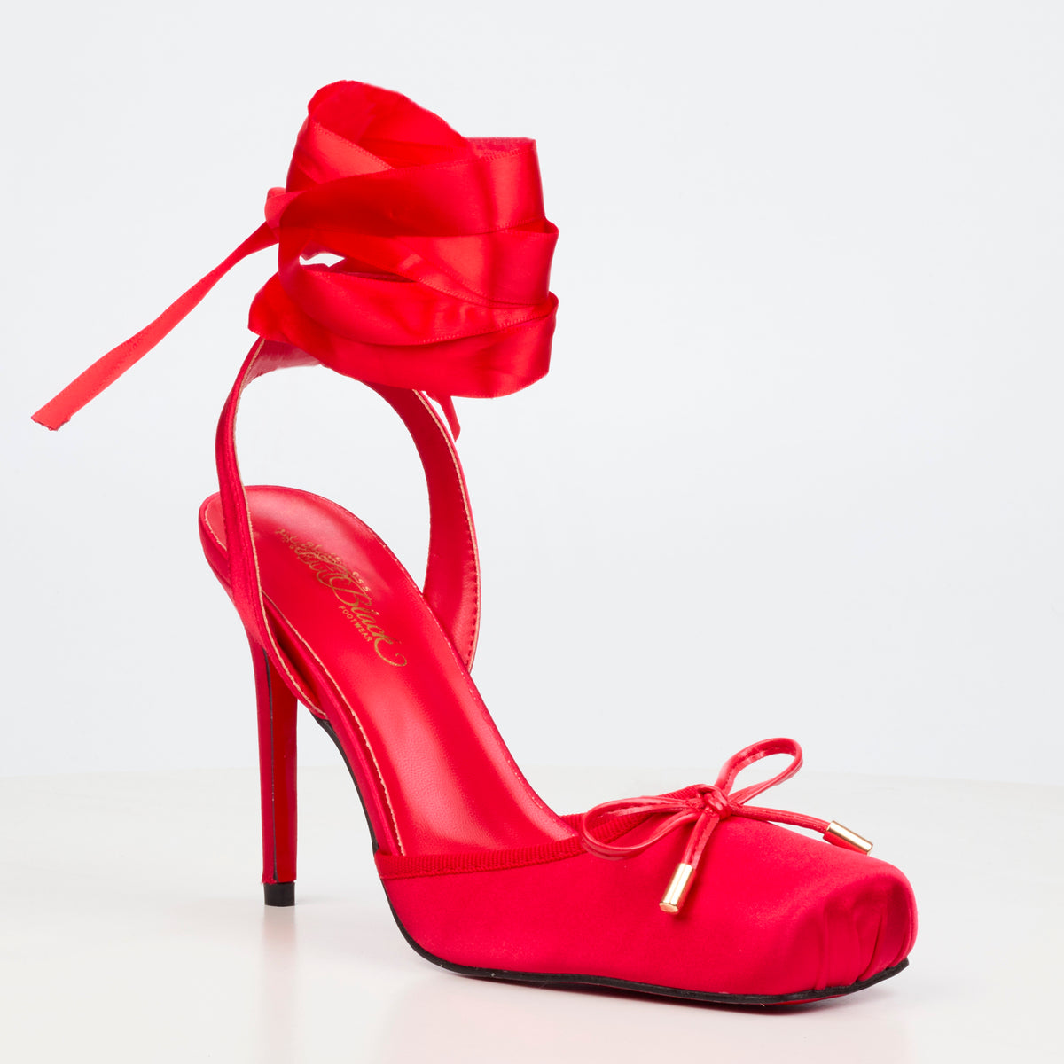 Miss Black Adina 1 Court - Red footwear Miss Black