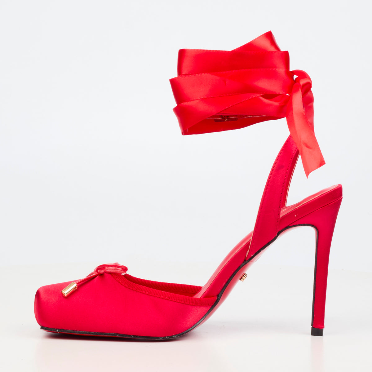 Miss Black Adina 1 Court - Red footwear Miss Black