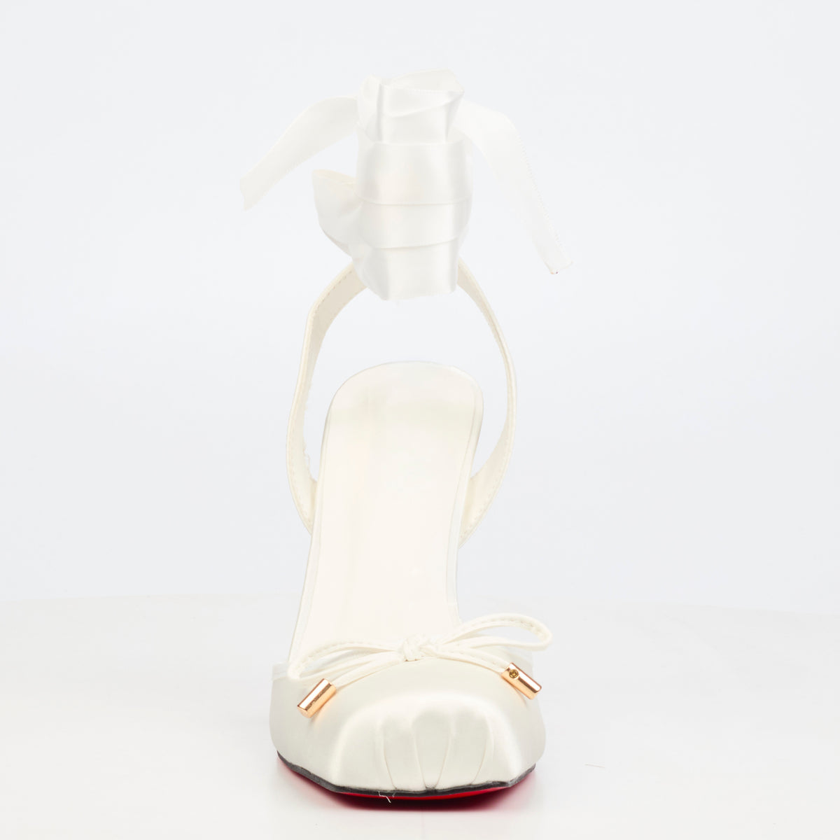 Miss Black Adina 1 Court - White footwear Miss Black