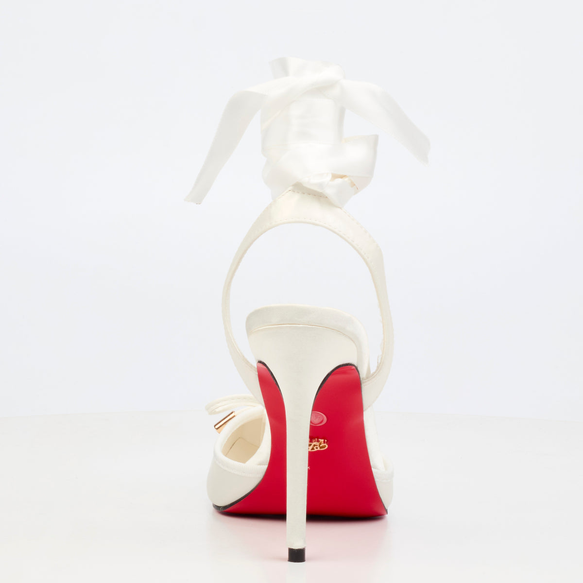 Miss Black Adina 1 Court - White footwear Miss Black