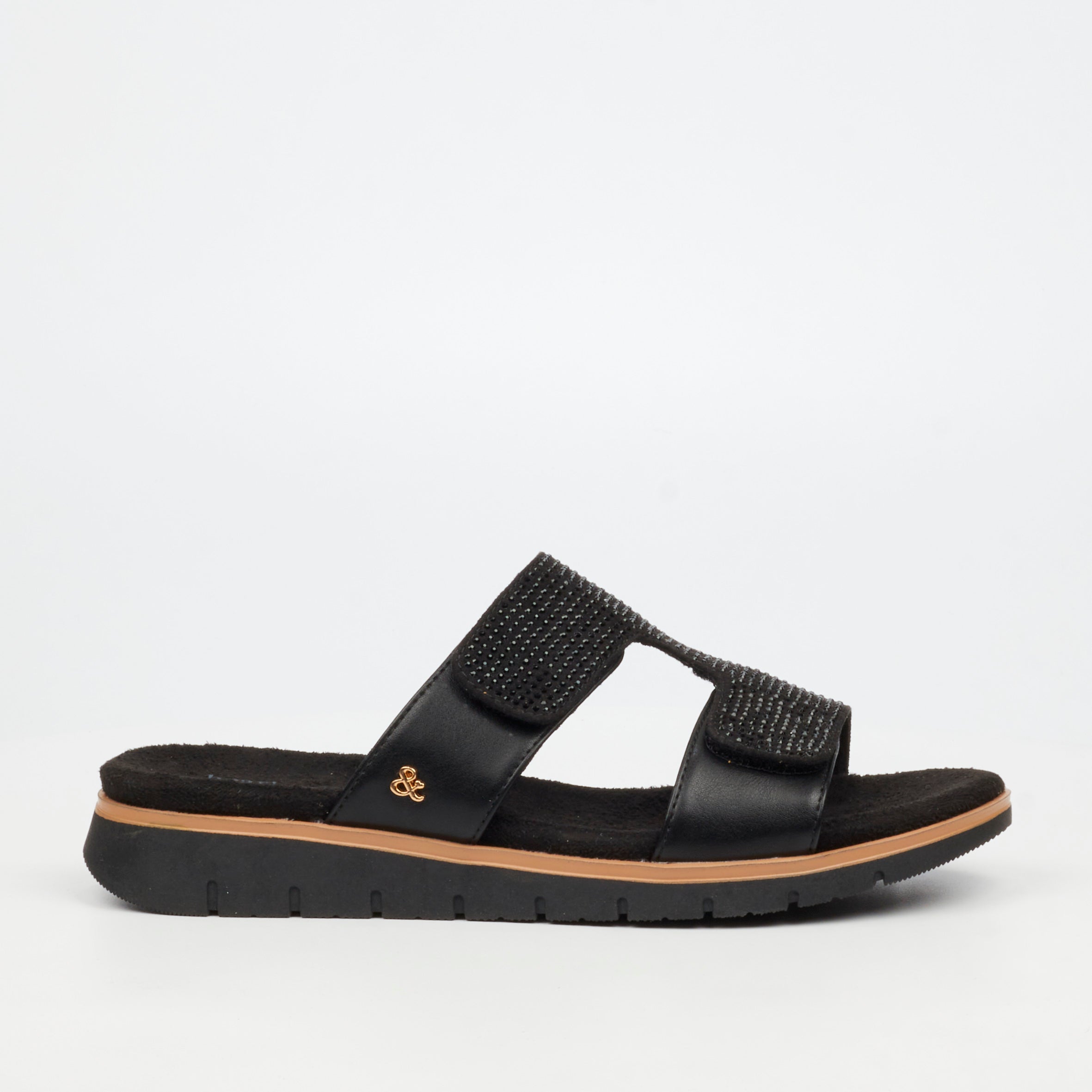 Heart & Sole Adley 2 Sandal - Black