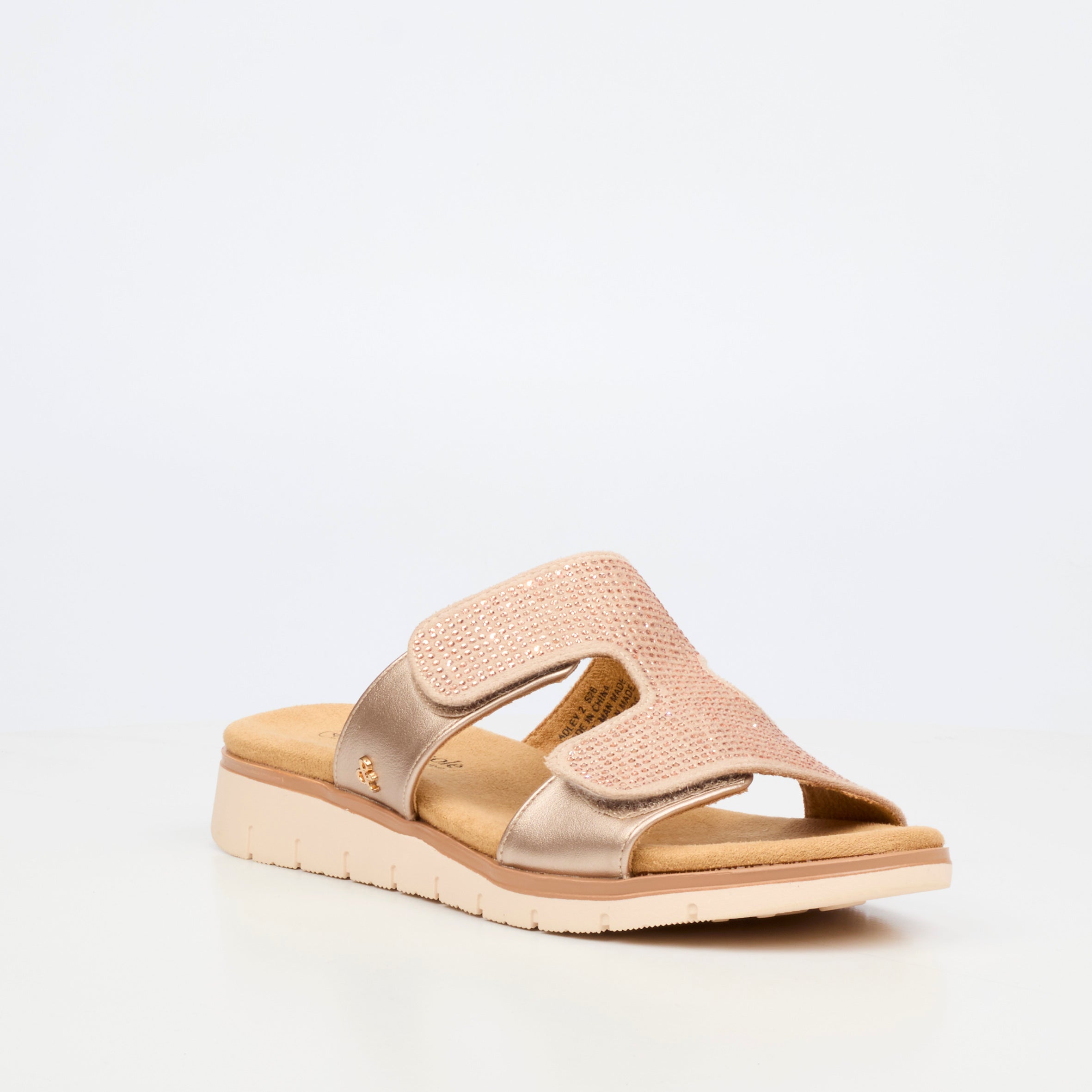 Heart & Sole Adley 2 Sandal - Champagne