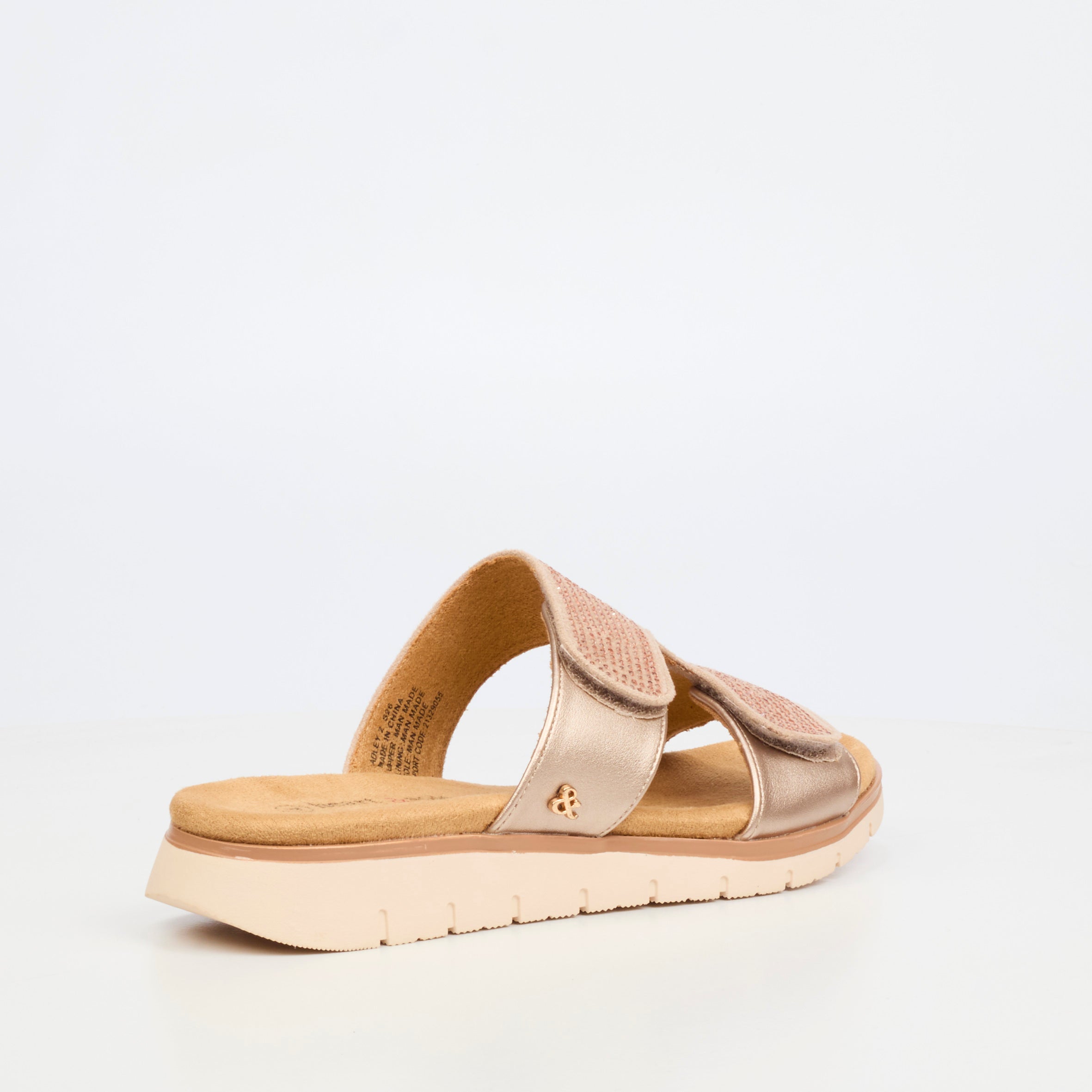 Heart & Sole Adley 2 Sandal - Champagne
