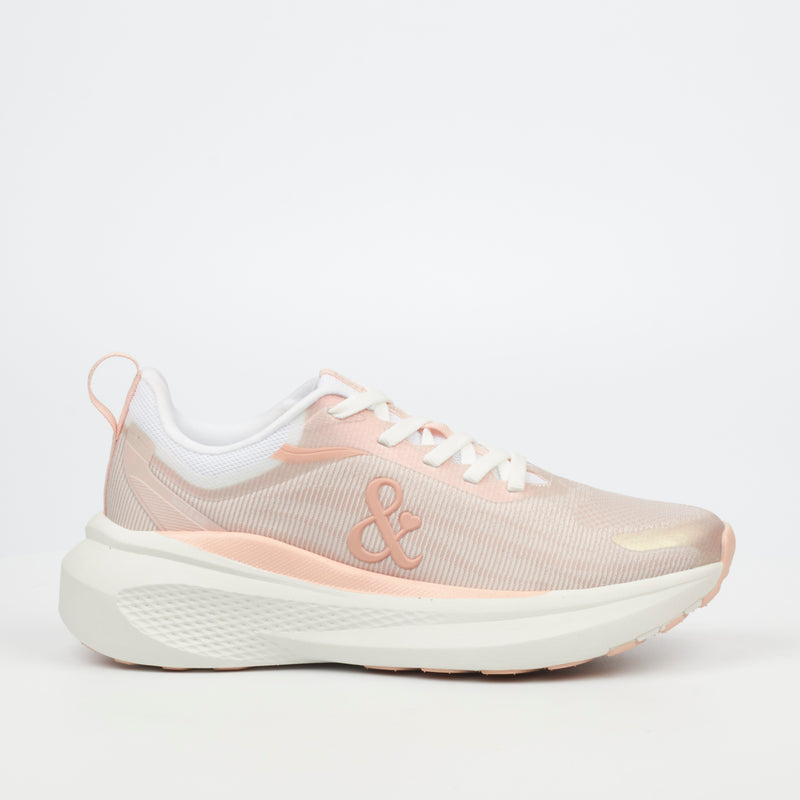 Heart & Sole Advika 1 Sneaker - Pink footwear Heart & Sole