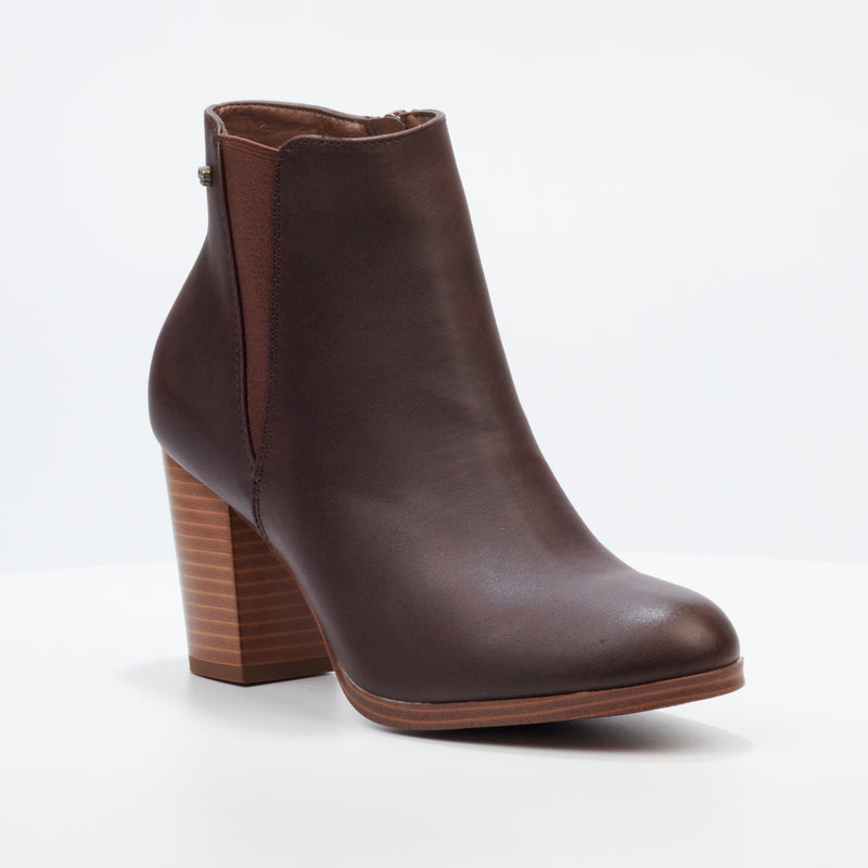 Miss Black Ahlam 10 Ankle Boot - Chocolate footwear Miss Black   