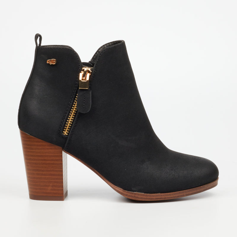 Miss Black Ahlam 1 Ankle Boot - Black footwear Miss Black