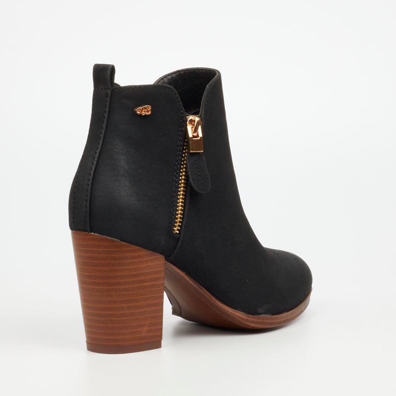 Miss Black Ahlam 1 Ankle Boot - Black footwear Miss Black