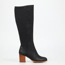 Miss Black Ahlam 7 High Boot - Black footwear Miss Black