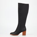 Miss Black Ahlam 7 High Boot - Black footwear Miss Black