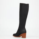 Miss Black Ahlam 7 High Boot - Black footwear Miss Black