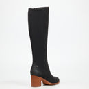 Miss Black Ahlam 7 High Boot - Black footwear Miss Black
