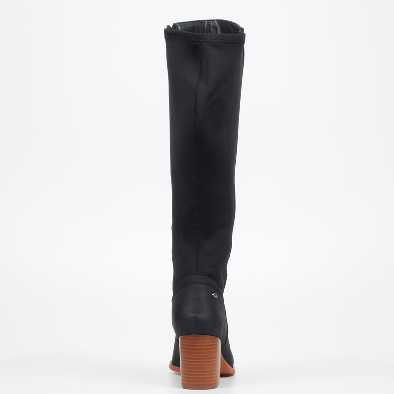Miss Black Ahlam 7 High Boot - Black footwear Miss Black   