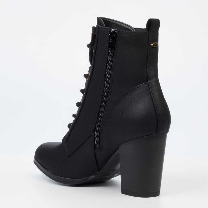 Miss Black Ahlam 8 Ankle Boot - Black footwear Miss Black   