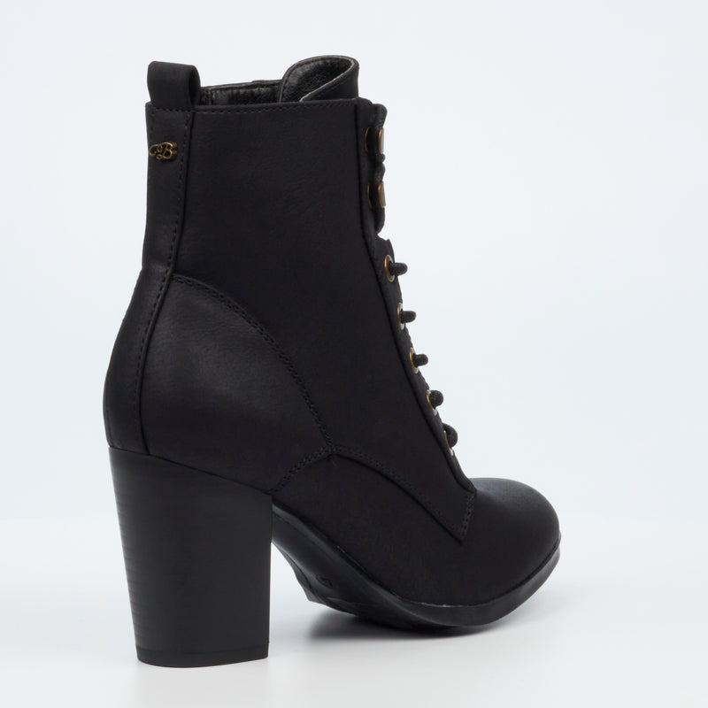 Miss Black Ahlam 8 Ankle Boot - Black footwear Miss Black   