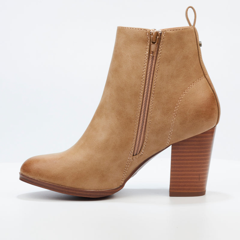 Miss Black Ahlam 9 Ankle Boot - Taupe footwear Miss Black   