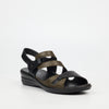 Butterfly Classics Ainsley 1 Wedge - Black footwear Butterfly Classics