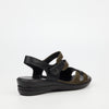 Butterfly Classics Ainsley 1 Wedge - Black footwear Butterfly Classics