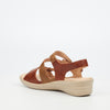 Butterfly Classics Ainsley 1 Wedge - Tan footwear Butterfly Classics