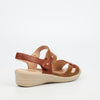 Butterfly Classics Ainsley 1 Wedge - Tan footwear Butterfly Classics