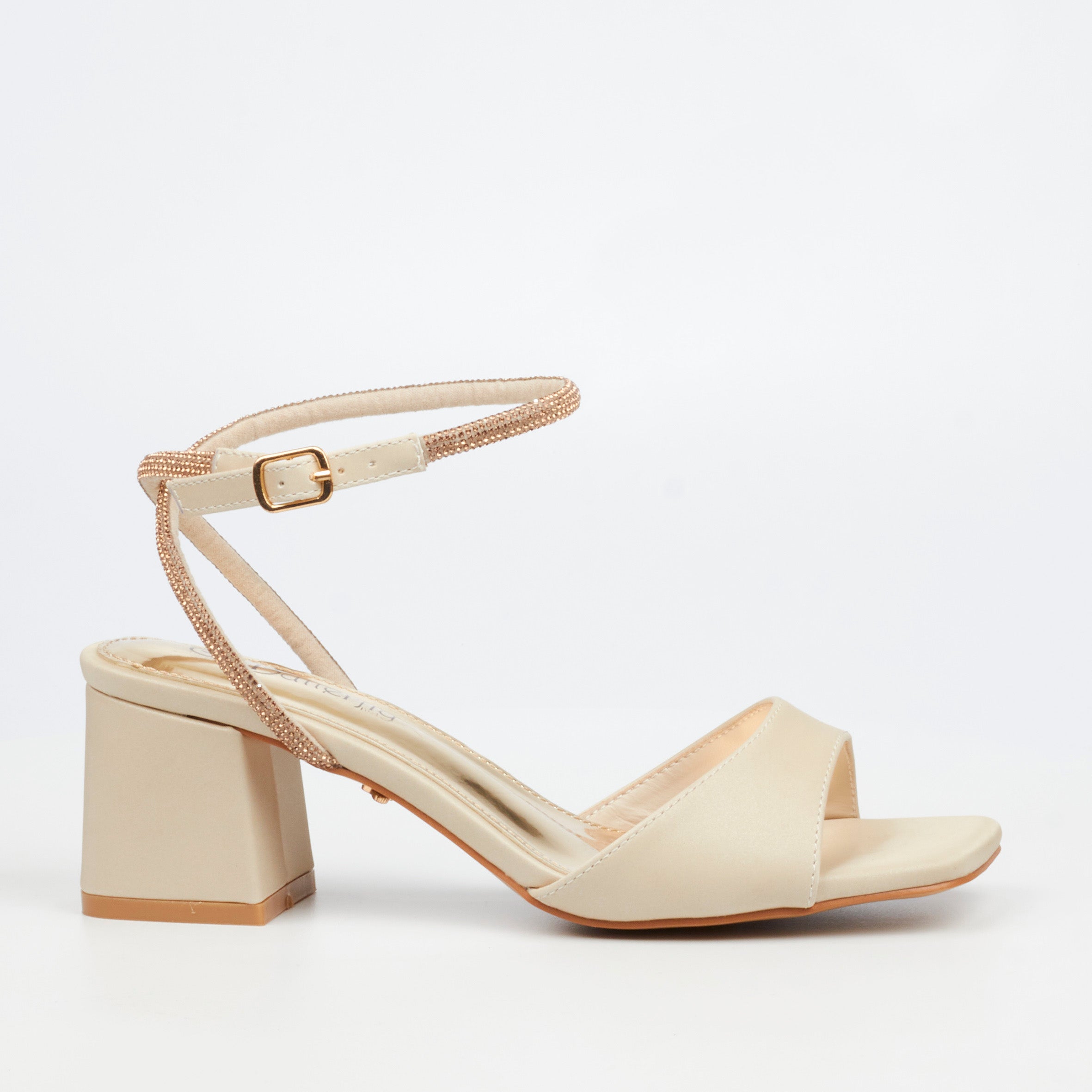 Butterfly Feet Alaine 1 Heel - Champagne footwear Butterfly Feet