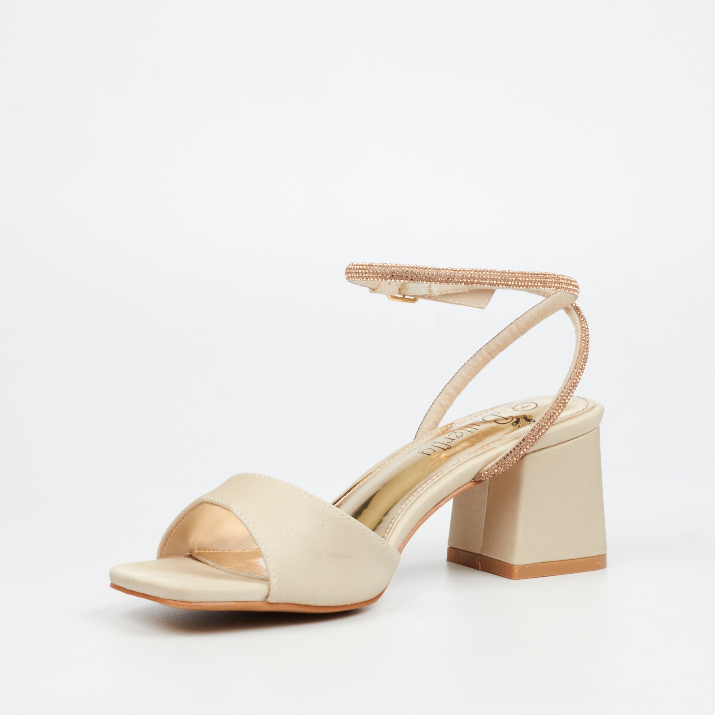 Butterfly Feet Alaine 1 Heel - Champagne footwear Butterfly Feet