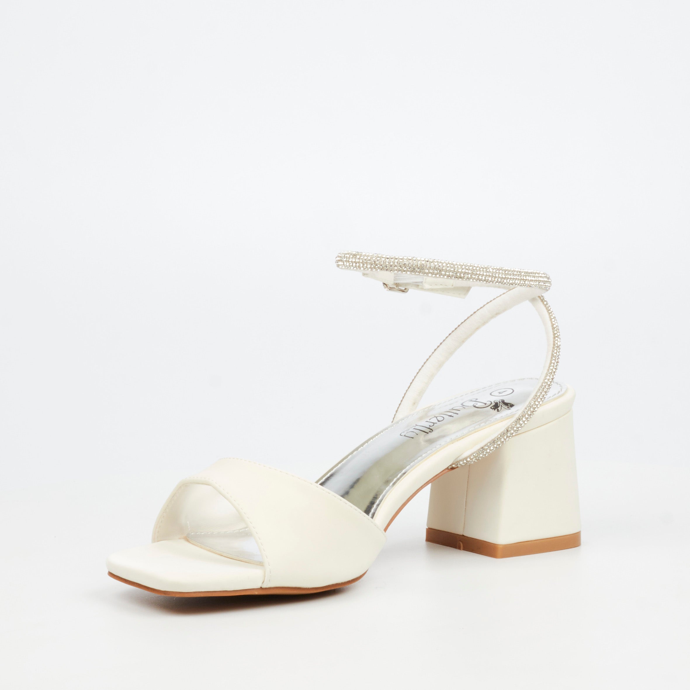 Butterfly Feet Alaine 1 Heel - White footwear Butterfly Feet