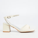Butterfly Feet Alaine 1 Heel - White