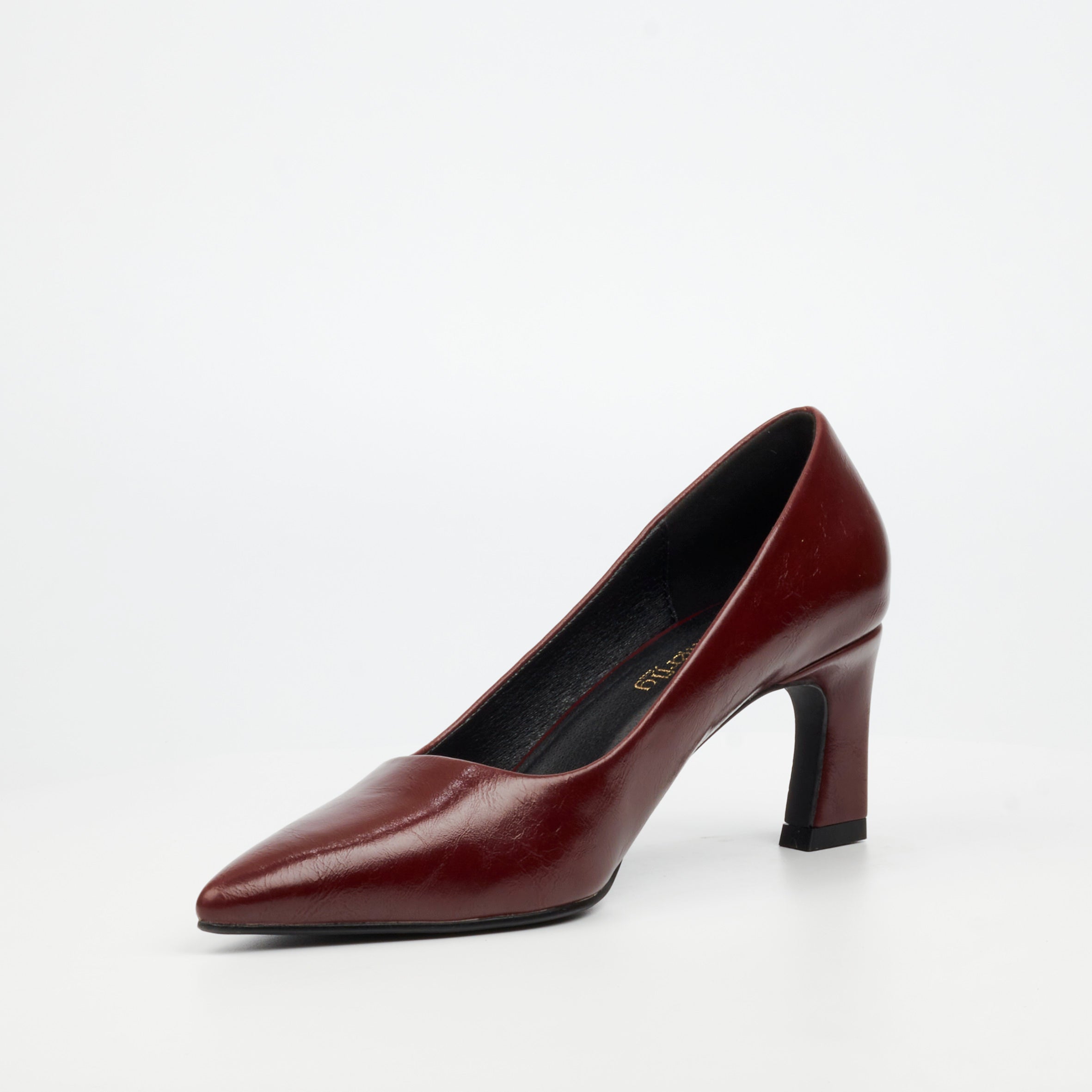 Butterfly Feet Alesia 1 Wedge - Burgundy footwear Butterfly Feet