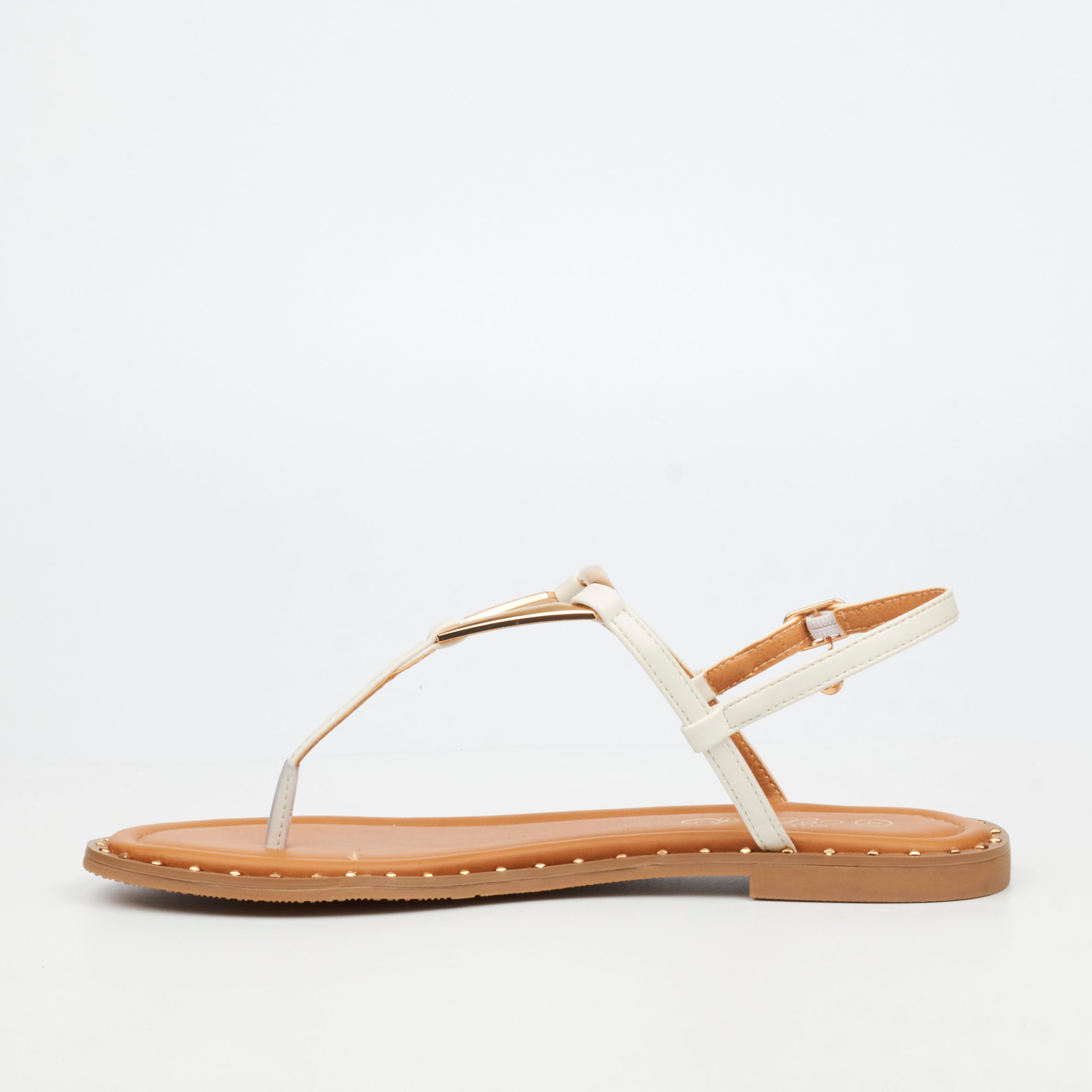 Miss Black Alia 6 Sandal - Ivory