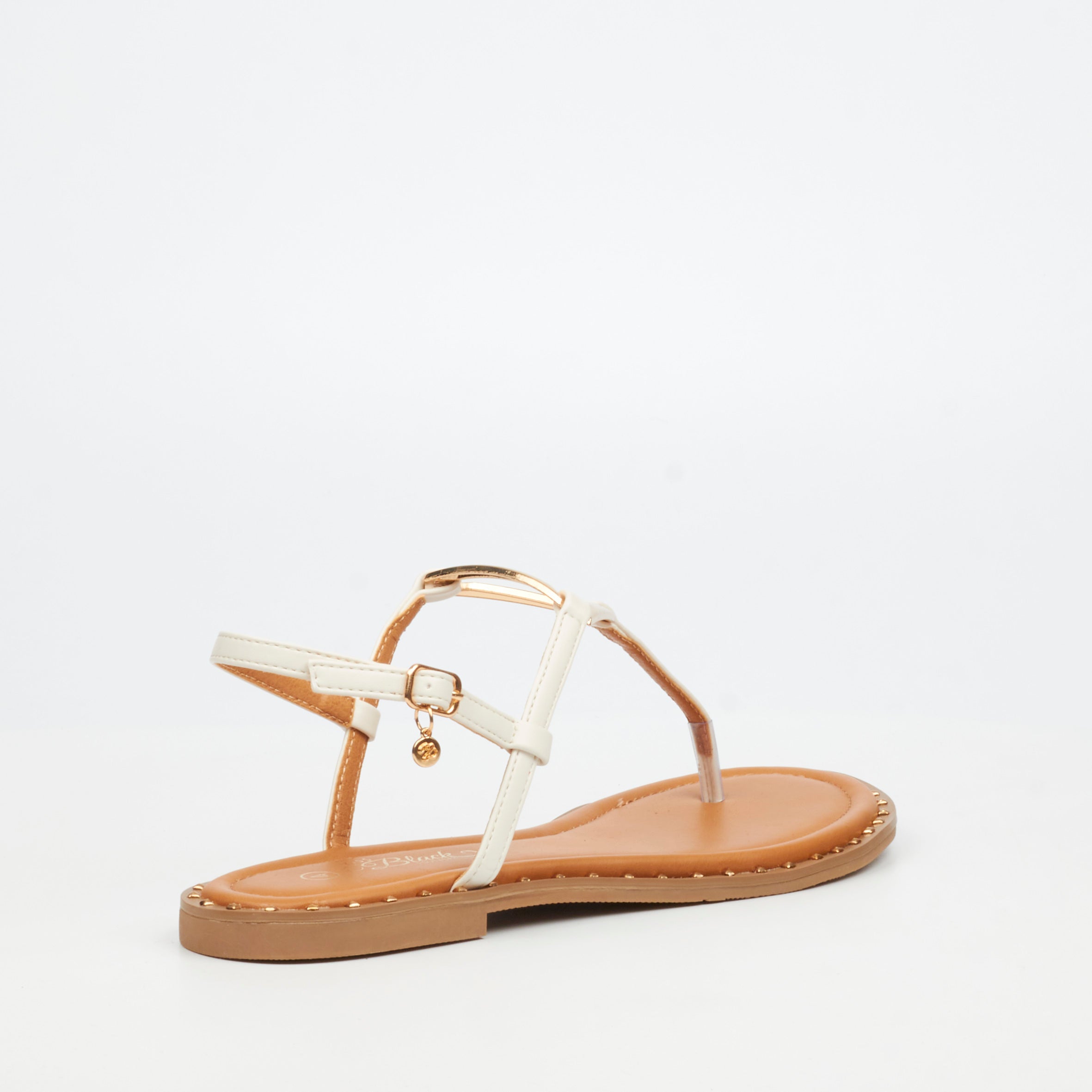 Miss Black Alia 6 Sandal - Ivory