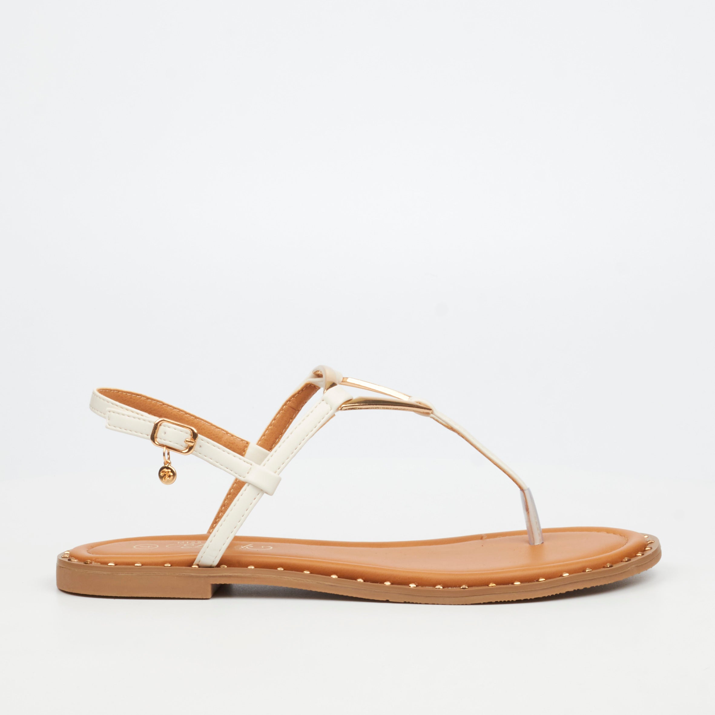 Miss Black Alia 6 Sandal - Ivory