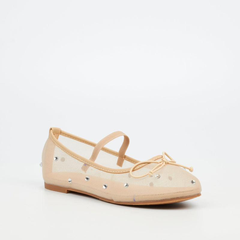 Miss Black Alice 2 Pump - Nude footwear Miss Black   