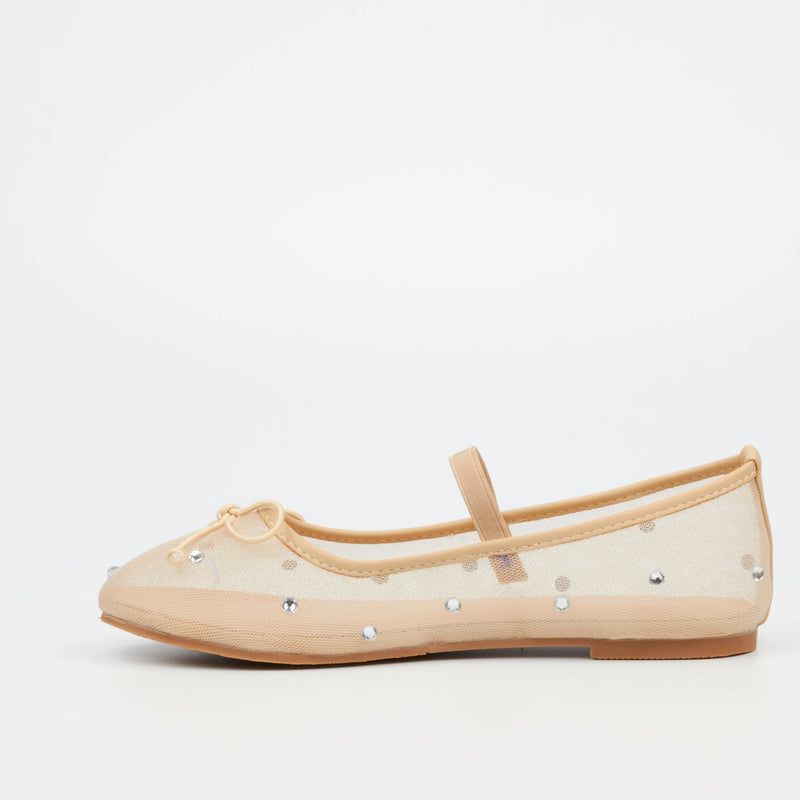 Miss Black Alice 2 Pump - Nude footwear Miss Black   